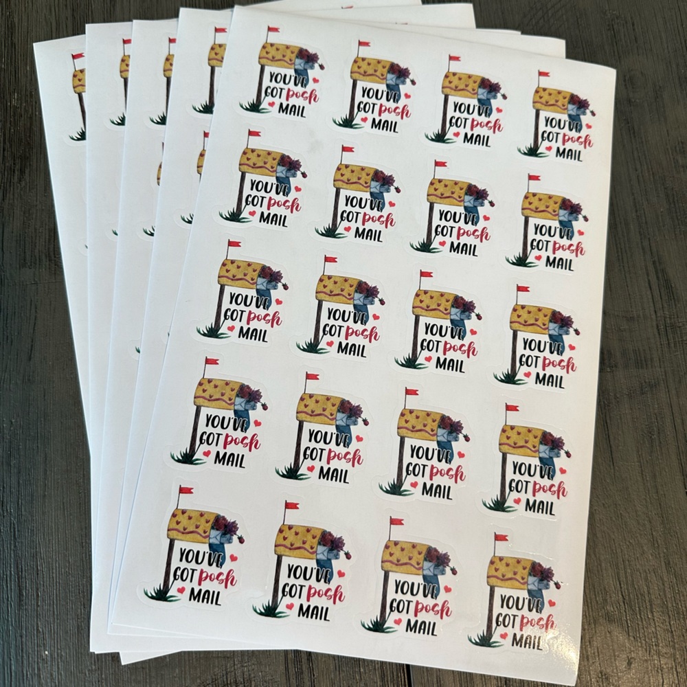 Posh Mail Stickers